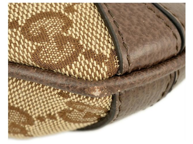 Borsa a mano Gucci Horsebit Chain Beige - vista 6