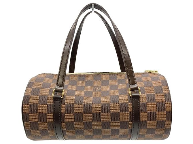Borsa Louis Vuitton Papillon 26 Marrone - vista 2