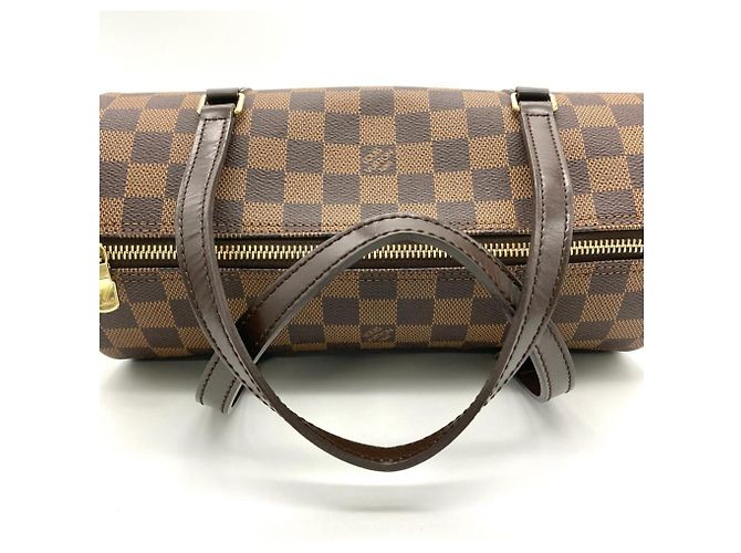 Borsa Louis Vuitton Papillon 26 Marrone - vista 5