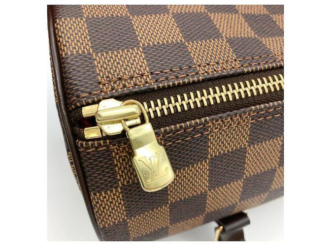Borsa Louis Vuitton Papillon 26 Marrone - vista 7