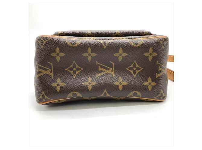 Borsa a Spalla Louis Vuitton Viva Cite PM Marrone Monogramma - vista 7