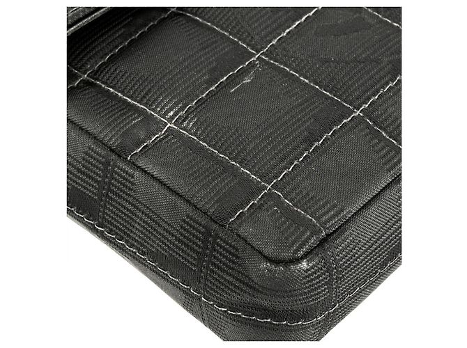 CHANEL Nuova Linea da Viaggio Borsa a Spalla con Catena Nero - vista 10