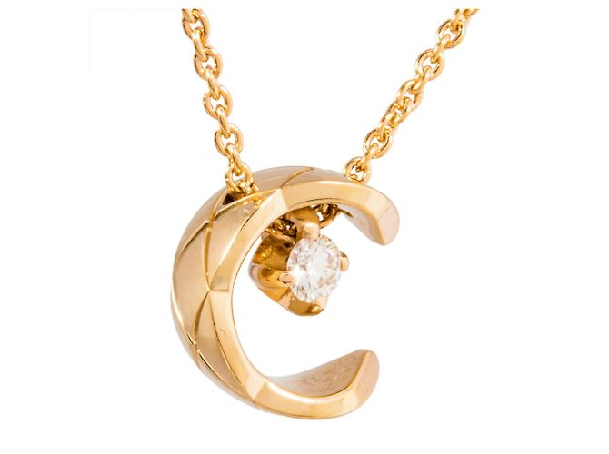 Collana in diamante Chanel Coco Crush D'oro - vista 3