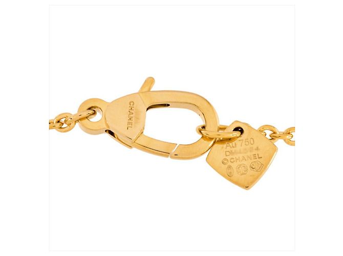Collana in diamante Chanel Coco Crush D'oro - vista 7