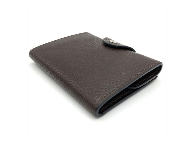 Billetera Compacta Galop de la Ilíada Hermès Castaño - vista 4