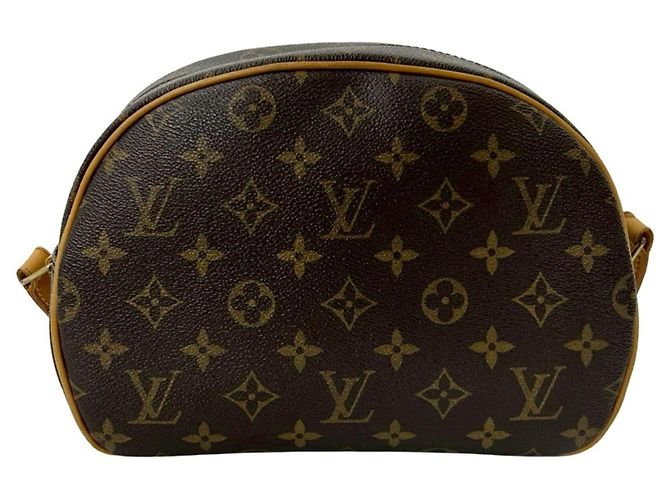 Borsa a Spalla/Pochette in Pelle Monogram Blois di Louis Vuitton Marrone - vista 3