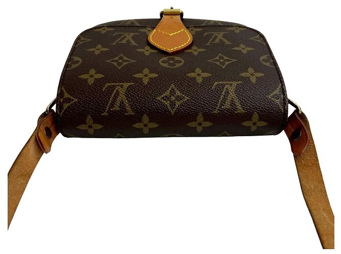 Louis Vuitton Culteciel PM Monogram Leder Schultertasche Braun - Ansicht 4