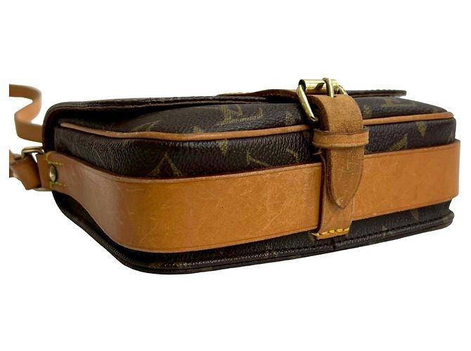 Louis Vuitton Culteciel PM Monogram Leder Schultertasche Braun - Ansicht 7