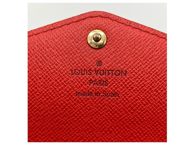 Portafoglio Lungo Sarah di Louis Vuitton Marrone - vista 7