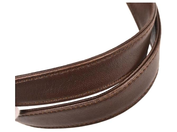 Loewe Anagram Leather Marrone - vista 6
