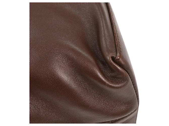 Loewe Anagram Leather Marrone - vista 7