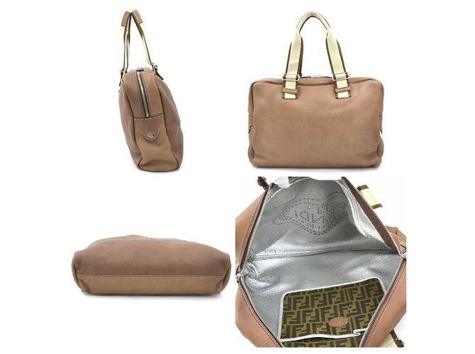 Borsa Fendi Selleria Marrone - vista 2