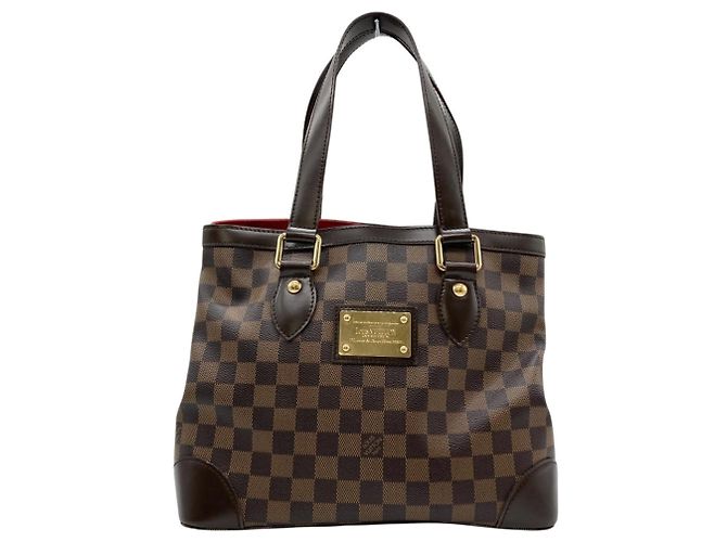 Borsa Hampstead PM Louis Vuitton Marrone - vista 2
