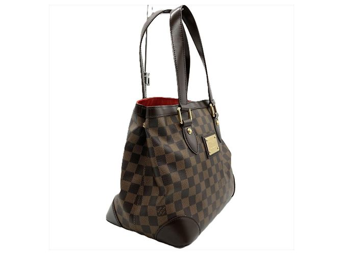 Borsa Hampstead PM Louis Vuitton Marrone - vista 4