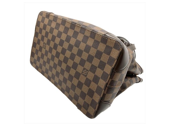 Borsa Hampstead PM Louis Vuitton Marrone - vista 5