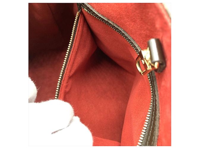 Borsa Hampstead PM Louis Vuitton Marrone - vista 7