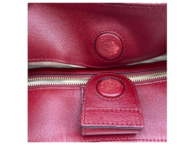 Borsa Tote Horsebit Gucci Beige - vista 12
