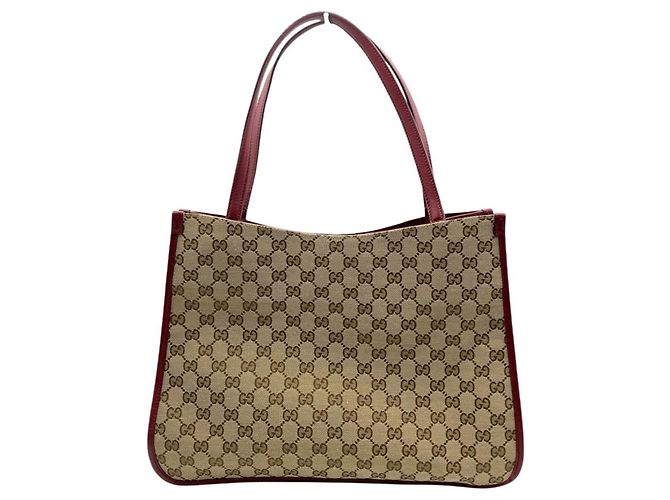 Borsa Tote Horsebit Gucci Beige - vista 3