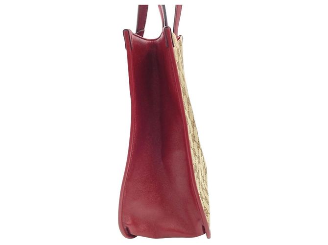 Borsa Tote Horsebit Gucci Beige - vista 5