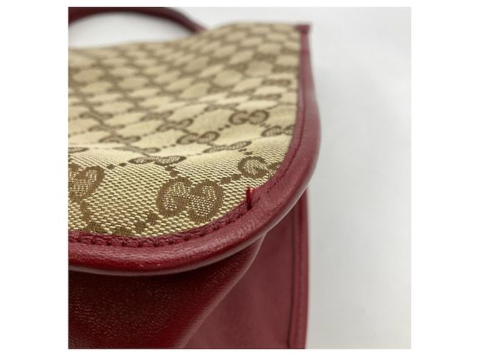 Borsa Tote Horsebit Gucci Beige - vista 6
