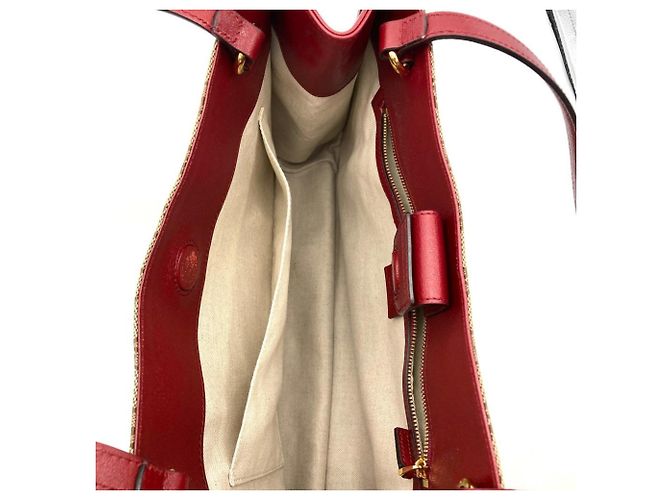 Borsa Tote Horsebit Gucci Beige - vista 8