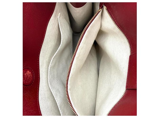Borsa Tote Horsebit Gucci Beige - vista 9