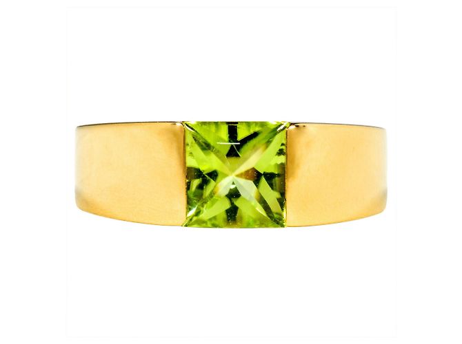 Cartier Tank Ring mit Peridot - Ansicht 3