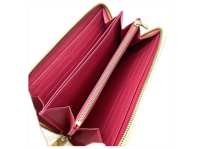 Louis Vuitton Damier Azur Long Wallet White - view 4