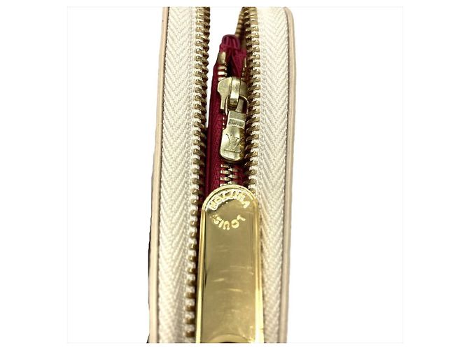 Louis Vuitton Damier Azur Long Wallet White - view 6