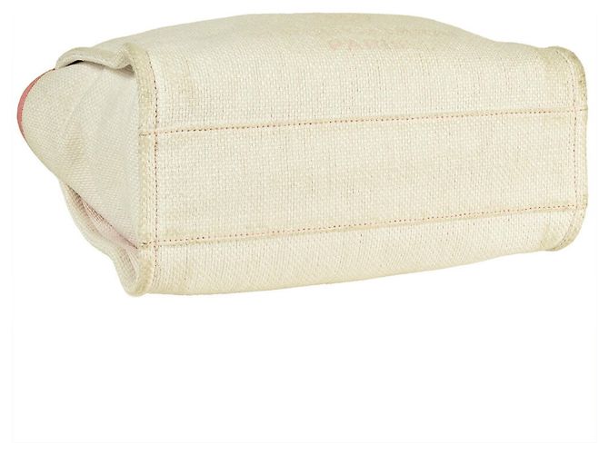 Chanel Deauville MM Kettentasche Pink Beige - Ansicht 5
