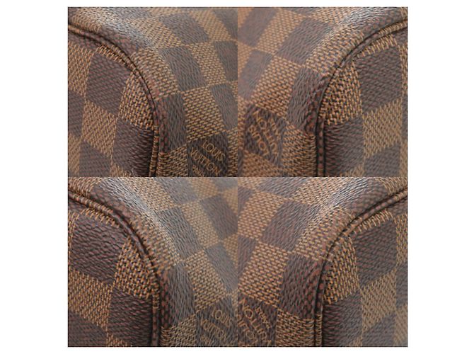 Borsa tote Louis Vuitton Neverfull PM Damier Cerise Fuschia - vista 4