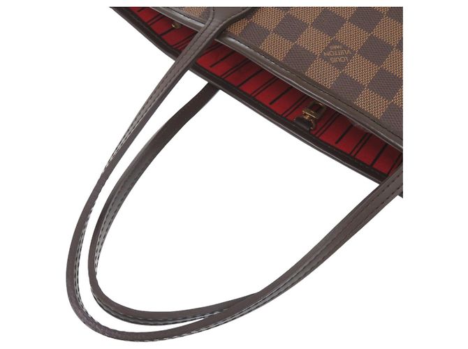 Borsa tote Louis Vuitton Neverfull PM Damier Cerise Fuschia - vista 7