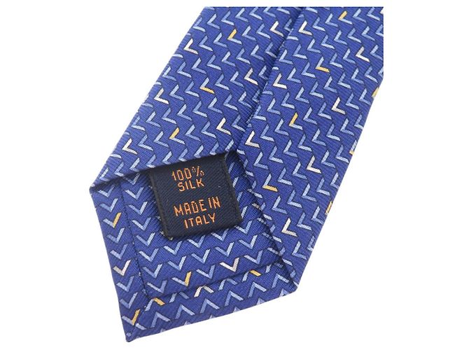 Louis Vuitton Silk Cravat in Blue - view 5