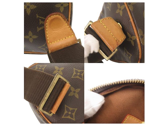 Borsa Pochette Ganju Monogram Louis Vuitton Marrone - vista 10
