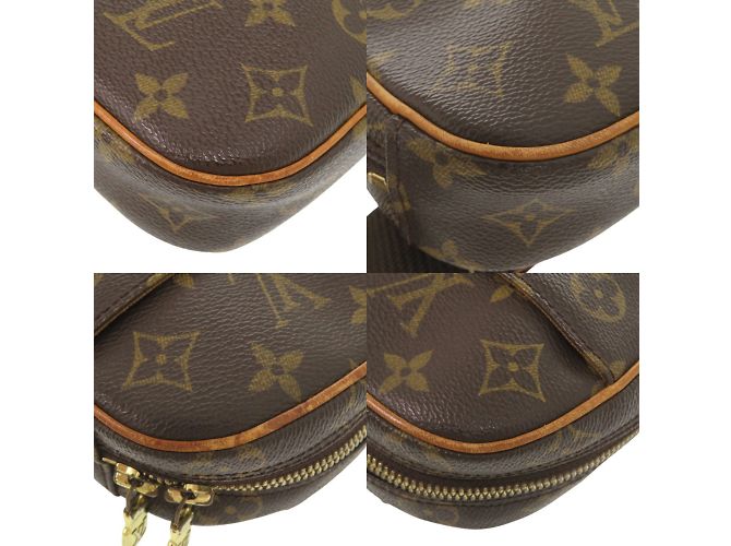 Borsa Pochette Ganju Monogram Louis Vuitton Marrone - vista 3