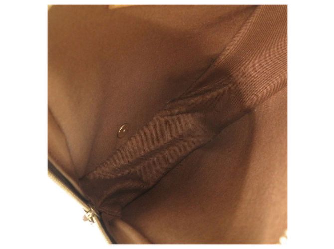 Borsa Pochette Ganju Monogram Louis Vuitton Marrone - vista 5