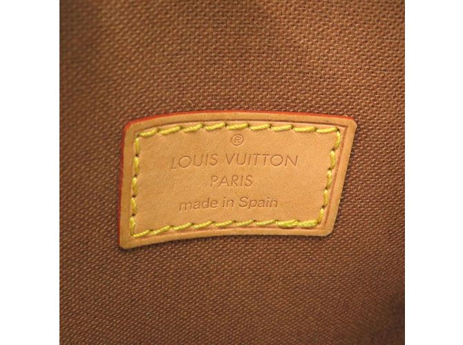 Borsa Pochette Ganju Monogram Louis Vuitton Marrone - vista 6