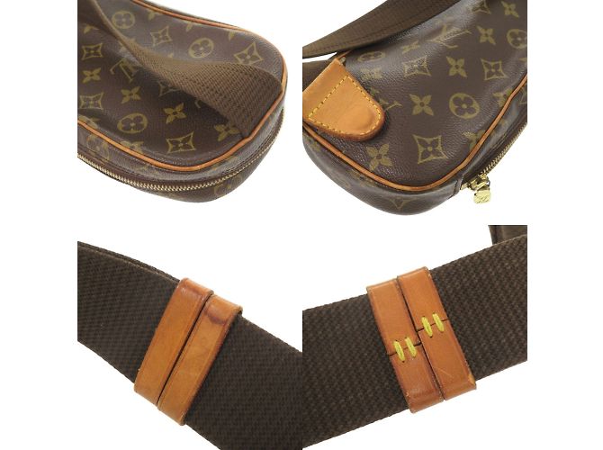 Borsa Pochette Ganju Monogram Louis Vuitton Marrone - vista 9
