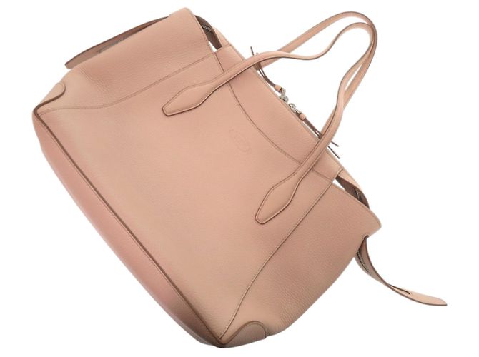 Tod's Rosa Leder Tote Bag Pink - Ansicht 4