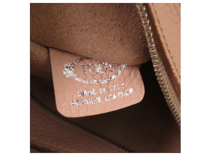 Tod's Rosa Leder Tote Bag Pink - Ansicht 8
