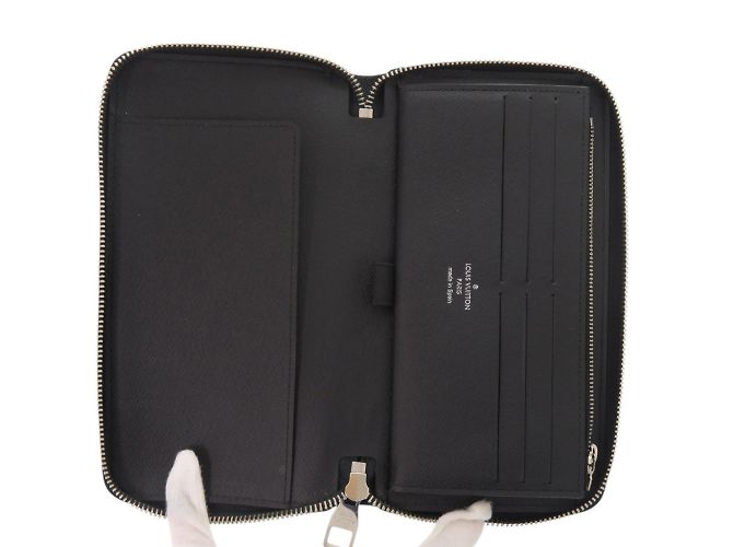Louis Vuitton Zippy Organizer Long Wallet Black - view 4