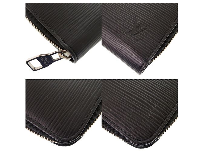 Louis Vuitton Zippy Organizer Long Wallet Black - view 8