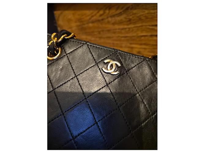 Mini Borsa Chanel Nera in Pelle Nero - vista 9