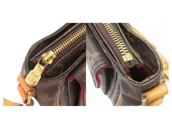 Borsa a Spalla Monogram Viva Cite PM di Louis Vuitton Marrone - vista 10