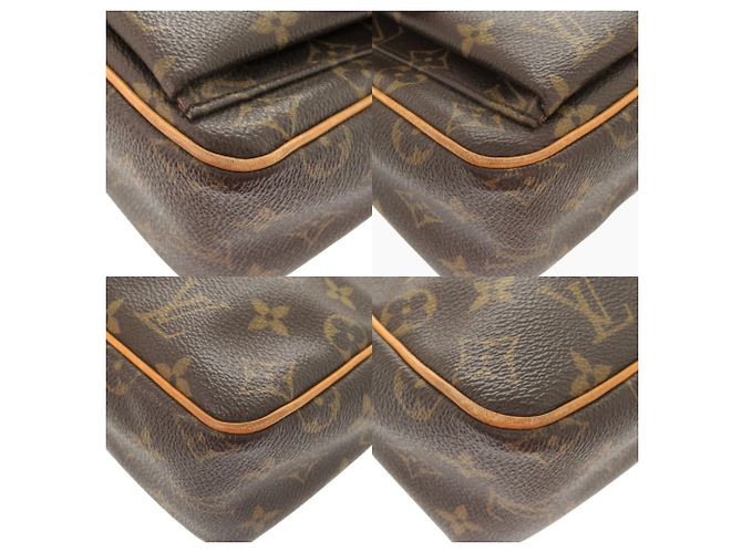 Borsa a Spalla Monogram Viva Cite PM di Louis Vuitton Marrone - vista 4