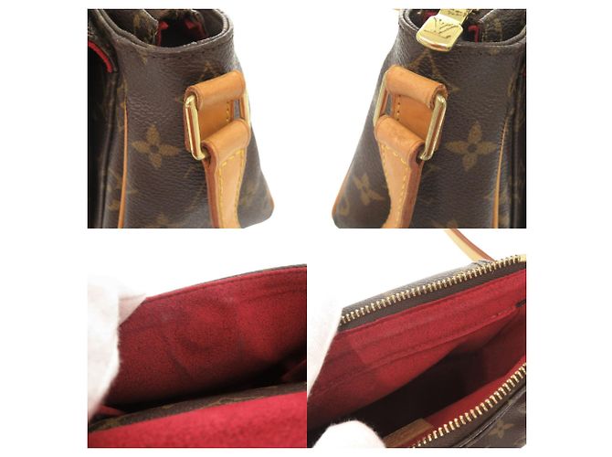 Borsa a Spalla Monogram Viva Cite PM di Louis Vuitton Marrone - vista 8