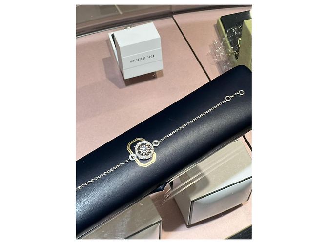 Harry Winston Bracciale in diamante in oro 18k. Argento - vista 3