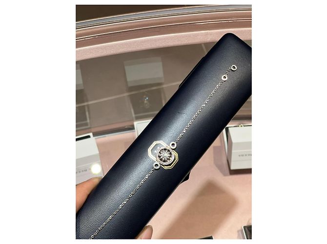 Harry Winston Bracciale in diamante in oro 18k. Argento - vista 4