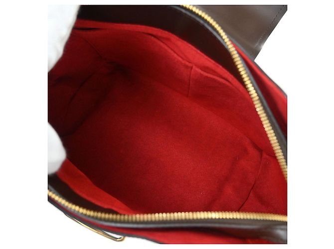 Borsa Louis Vuitton Sistina Damier PM Marrone - vista 3