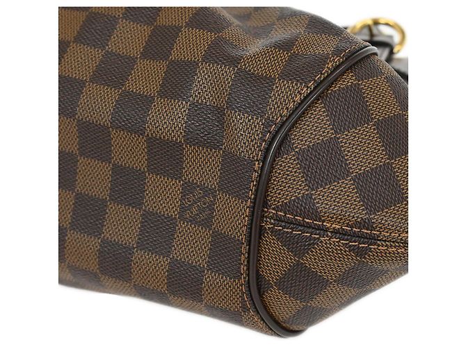 Borsa Louis Vuitton Sistina Damier PM Marrone - vista 7